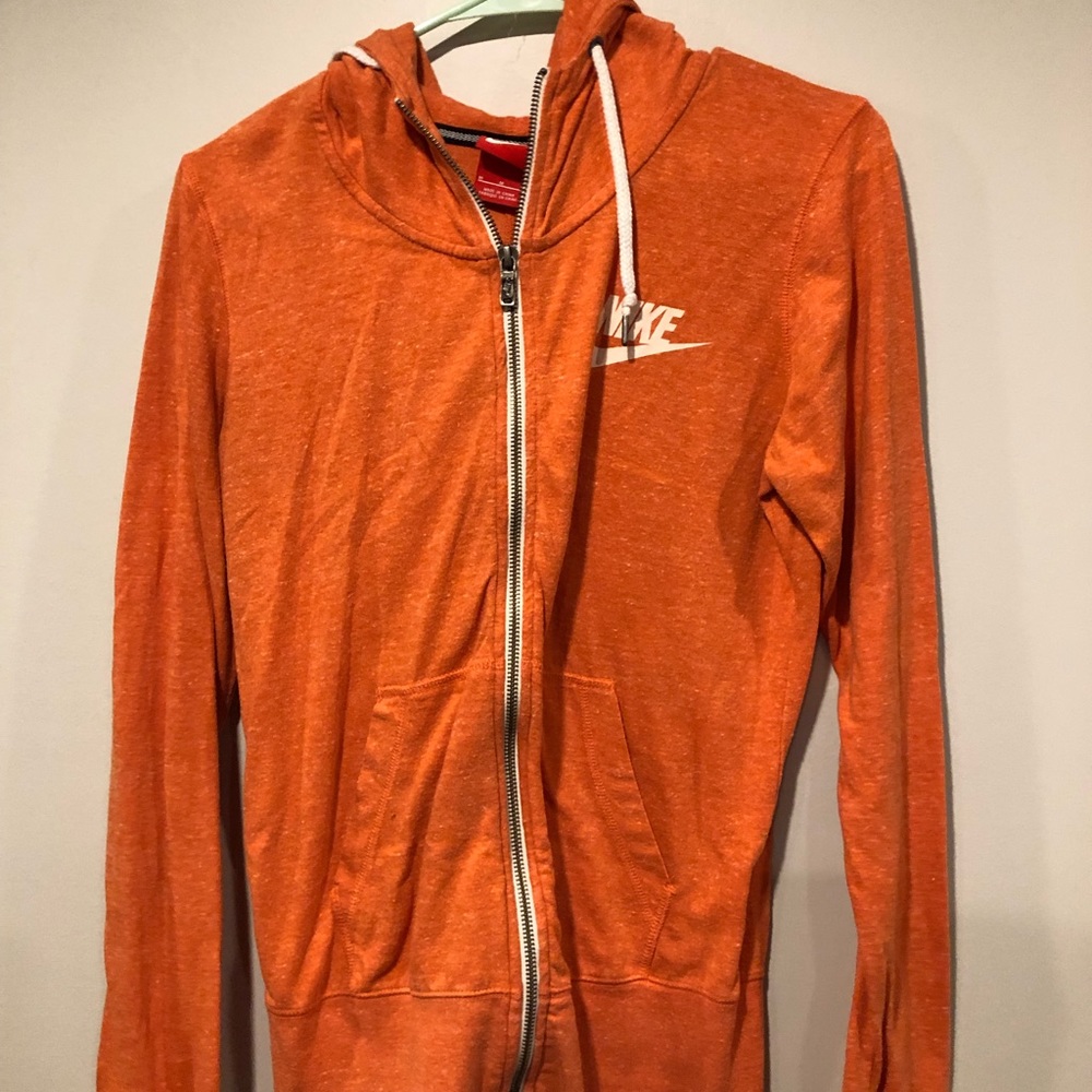 nike orange jacket